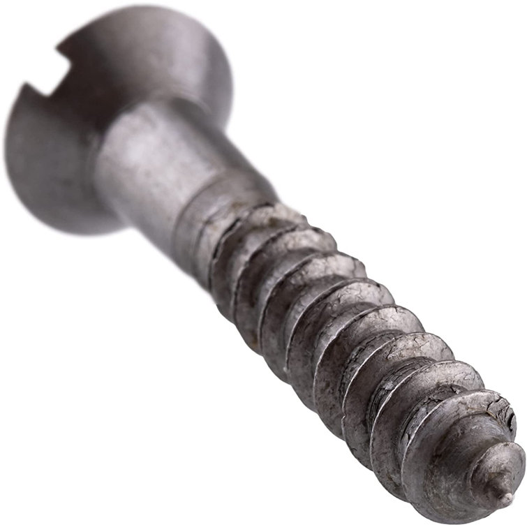 UNIQANTIQ HARDWARE SUPPLY Flat Countersunk Head Slot Drive Wood Screws